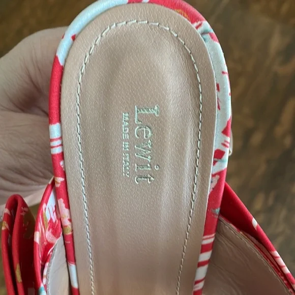 Lewit Rosa Floral Bow Mule - Picture 10 of 11